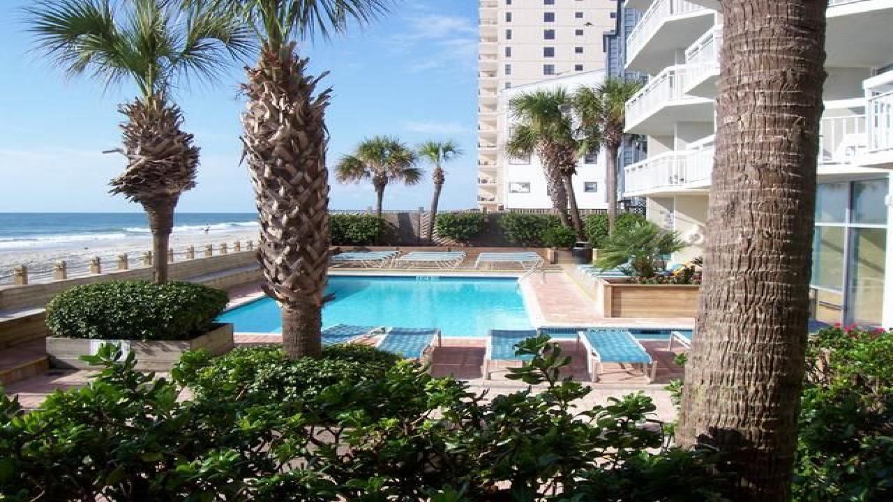 405 Waters Edge Hotell Garden City Exteriör bild
